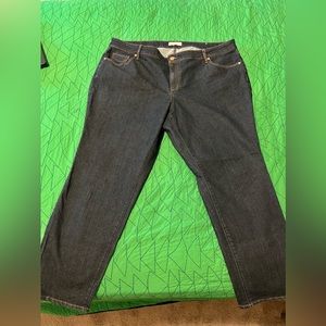 Plus Size Dark Wash Jeans